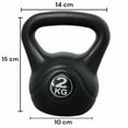 thumbnail image 4 of Infinité Pesa Rusa Plástica / Kettlebell 2 kg IF-PRP2K, 4 of 4