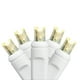 HUB 50 Lumière de Noël à Grand Angle Blanc Chaud - Fil Blanc de 25 Pieds – image 1 sur 3