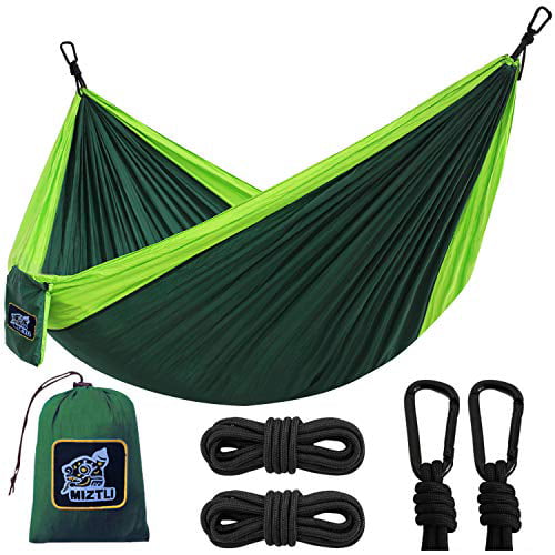 78 W*118 L Indoor Hammock Camping with All The Installations Portable & Lightweight Travel Parachute Hammock Backpacking Hiking & Survival Outdoor