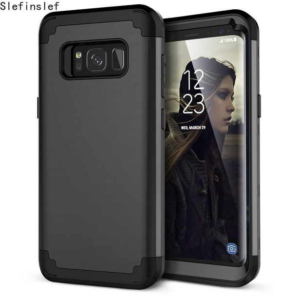 Fundas de teléfono para Samsung Galaxy S8, S9, S10 Plus, S10E, Note 8, Note 9, armadura híbrida a prueba de golpes, funda de goma resistente, cubierta de cuerpo completo Fivean unisex
