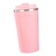 thumbnail image 4 of Taza térmica de acero inoxidable 304 con cierre de seguridad, gran capacidad, portátil, con tapa para oficina, color rosa, 510 ml, 4 of 13