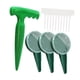 thumbnail image 4 of Juego de sembradoras de mano, herramienta para sembrar plantas, equipo de jardinería portátil práctico Establecido con 3pcs sembradora, 4 of 9