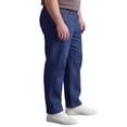 thumbnail image 5 of Turtle Bay New York Mens Comfort Fit Casual Elastic Waist Pull on Jeans in Denim (Plus Sizes), 5 of 10