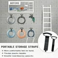 thumbnail image 2 of Clearance!Beppter Home Textile Storage,Carrying With Handle Cord And – Organizer Hanger Straps And Strap Storage Heavy-Duty Hook Loop (1-Pack) Housekeeping & Organizers, 2 of 9