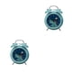 thumbnail image 4 of Yuarrent Reloj despertador silencioso con doble campana luminosa con luz de fondo marco de Metal lámpara de para estudiantes y niños para Type1 NO1, 4 of 6