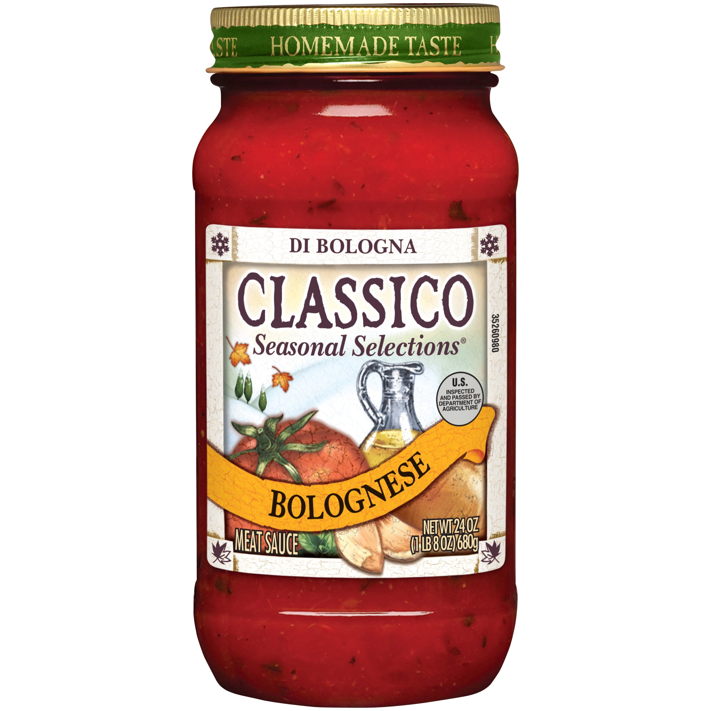 Classico Seasonal Selections Bolognese Meat Sauce 24 oz Jar