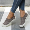 thumbnail image 5 of Women's Orthopedic Walking Shoes - Lightweight, Loose Fit, Breathable, Mesh-Comfortable, Soft Sneakers Coffee 7, 5 of 7