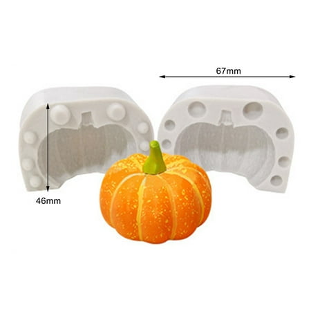 3D Pumpkin Silicone Mold Non-stick Reusable Baking Mould