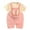 Pink, variant on Kaemgyyd 6 M-5 T Toddler Kids Summer Clothes Unisex Baby Boy Sleeveless Bib Short Overalls Newborn Infant Girl Cute Pocket Romper