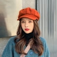 thumbnail image 5 of Happy Date Women Beret Newsboy Hat French Wool Cap Classic Autumn Spring Winter Hats, 5 of 8