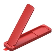 Unique Bargains Ultra-Thin Phone Stands, Horizontal Vertical Portable Phone Stand Red