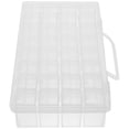 thumbnail image 2 of Compartment Organizer with Divider Transparent Beads Organizer Box DIY Beads Storage Case, 2 of 8