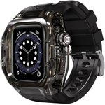 Waterproof Case for Apple Watch Series 10 42mm, Protective Rugged Case with Soft Silicone Band and Built-in Screen Protector for iWatch Series 10 42mm