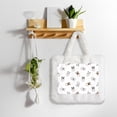 thumbnail image 5 of Rocae Bbaseball Dog or Plush Underarm Bag White Furry Purse Handbag for Autumn and Winter, 5 of 7