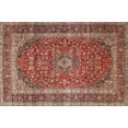 thumbnail image 1 of Ahgly Company Machine Washable Indoor Rectangle Traditional Saffron Red Area Rugs, 2' x 5', 1 of 7