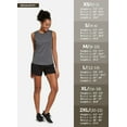 thumbnail image 6 of Baleaf Workout Tank Tops for Women Sleeveless Running Shirts Activewear Gym Yoga Tops Black Size XXL, 6 of 6