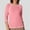 Pink, variant on Womens Long Sleeve Crew Neck Funny Skeleton Printed Slim Fit Top T Shirt Casual Shirts Tee Blouse Womens Solid Color Top Short Sleeve T Shirt for Women Womens Tee Shirt Loose Workout Clothes Women