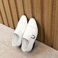 thumbnail image 4 of Ticikt Children's Boy's Girl's Lace-Up School Uniform Shoes Comfort Oxford Dress Shoes (Toddler/Little Kid/Big Kid),Color:White,Size:9.5-10 Years, 4 of 5
