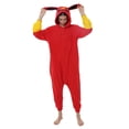thumbnail image 4 of Pijama de una pieza de dibujos animados de Halloween, serie de animales de forro polar, ropa de hogar para parejas, 4 of 6