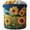 14"×18", variant on Quilted Laundry Basket with Handles, Foldable Fabric Storage Hamper for Clothes and Toys, Large Capacity Collapsible Laundry Hamper for Bedroom Laundry Room, Boho Floral Pattern