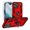 Red, variant on Pozyie Rugged Case for iPhone 17 Pro Max with Screen Protector, Full-Body Shockproof Protective Cover with Metal Magnetic 360° Rotating Ring Kickstand, Blue