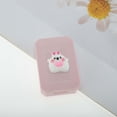 thumbnail image 5 of Unique Bargains 1 Set Contact Lens Case Contact Lens Container Contact Lens Carrier Bunny Pattern 1.77"x2.48"x1.1" Pink, 5 of 5