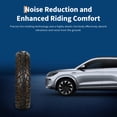 thumbnail image 3 of 130/80-17 High Performance Motorcycle Tire (Black, 1-Pack) - 4PR Tubeless Rear Tire with Enhanced Grip for Cruiser, Touring & Adventure Bikes, 3 of 8