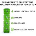 thumbnail image 3 of Viridian CR 1/3N Tactical Energy Plus Lithium Batteries, 3 Volt (Retail Pack of 4), 3 of 6