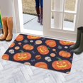 thumbnail image 5 of Happy Halloween Door Mat,Non-Slip Doormat Low-Profile Door Mat 17x30 Inch Spider Bat Floor Mats for Room Winter Laundry, 5 of 6