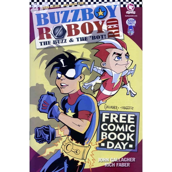 Buzzboy/Roboy: The Buzz And The 'Bot FCBD #0 VF ; Sky-dog Comic Book