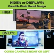 HIDEit Mounts PS4 Wall Mount for Original Sony PlayStation 4 Console Black Steel Wall Mount for PS4 Original