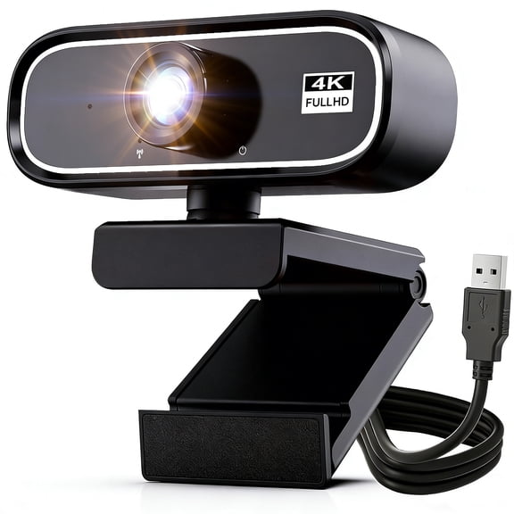 4k Webcam Video Camera USB Web Camera Mini Camera 4k HD Wireless Monitor For Business Calling Meetings Laptop Desktop