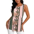 thumbnail image 6 of LYEAA Plus Size Tank Tops for Women Loose Fit Sleeveless Crewneck Tunic Shirts Summer Tees Leisure Clothes, 6 of 6