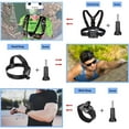 thumbnail image 4 of Dhcamera Kit d'Accessoires pour Caméra d'Action 35 en 1 Compatible avec GoPro Hero 11 10 9 8 7 6 5 4 GoPro Max GoPro Fusion Insta360 DJI Osmo Action 2 AKASO, et Plus, 4 of 5