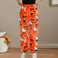 thumbnail image 5 of Womens Pyjamas Flannel Trousers, Anime Cartoon Casual Trousers Autumn Winter, Cozy, Warm, Loungewear, Sleepwear, Elastic Waist, 5 of 8