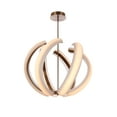 thumbnail image 3 of Craftmade 58891-SB-LED Unwind 34" Wide Led Suspension Pendant - Brass, 3 of 7