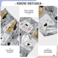 thumbnail image 4 of Cute Dog Pajama Pants Soft and Lightweight Elastic Waistband Pajama Pants, 4 of 8