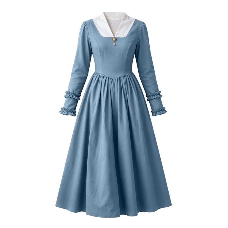 pioneer dresses for women Victorian Dickens Fair Tartan Cape Dress Little Women Theater 314 washed ivory handkerchief linen The Pioneer - Yes, I