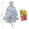 thumbnail image 4 of ievspot Mini Artificial Christmas Tree with LED Lights Vibrant Color Realistic Looking Reusable Small Xmas Tree Desktop Decor, 4 of 8