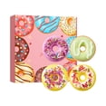 thumbnail image 2 of Dvkptbk Bath ball Macaron Donut Bath SaltBalls Bath Set Bath Perfume Essential Oil Explosion Bath Bath Bath Set 4PCS, 2 of 9