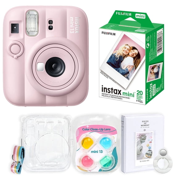 Fujifilm Instax Mini 13 Instant Film Camera Pink with Film and Acc
