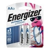 Energizer® Photo Ultimate AA Lithium Batteries, Pack Of 2