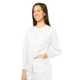 thumbnail image 3 of Adar Universal Scrubs For Women - Round Neck Warm-Up Scrub Jacket, 3 of 7