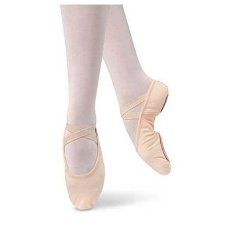 Danshuz Adult Pink Stretch Canvas Upper Split Sole Ballet Shoes 5-11