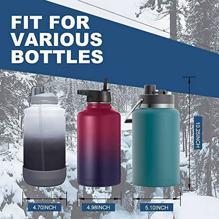 Half Gallon Water,Bottle Neoprene Carrier Sleeve with Adjustable