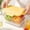 Yellow, variant on Aufmer Outdoor Picnic Essential Portable Compartment Lunch Box Food Grade Sealed Container Insulated Refrigerated Storage Bin For Camping Travel Daily Food Arrangement