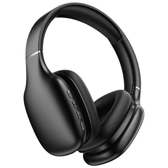 Bluetooth over-ear Headphones with Microphone, 40mm Stereo Sound, 40 Hours of Playtime, Foldable Design, Type-C Charging
