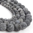 thumbnail image 3 of Venta al por mayor de cuentas redondas de piedra de lava volcánica negra natural de 4-14 mm, tamaño a elegir de 15 pulgadas para hacer joyas, pulseras de bricolaje, 3 of 5