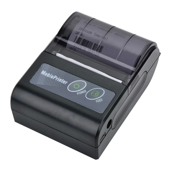 Bluetooth Receipt Printe-r Portable 58mm Thermal Receipt Printe-r,Wireless POS Printe-r Supports Android Windows For Bill, Retails, Store