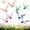6 pcs, variant on 3 PCS Dragonfly Clips,3D Outdoor Dragon Fly Decor Clip on Dragonfly for Bugs Dragonfly Garden Stakes Gardening Decoration Insert Plaque Yard Ornaments  for Horseback Riding, Gardening & Camping